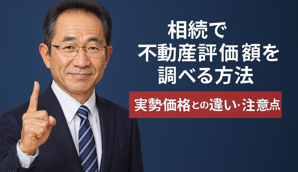 相続で不動産の評価額を調べるには？実勢価格の意味と調査方法・注意点