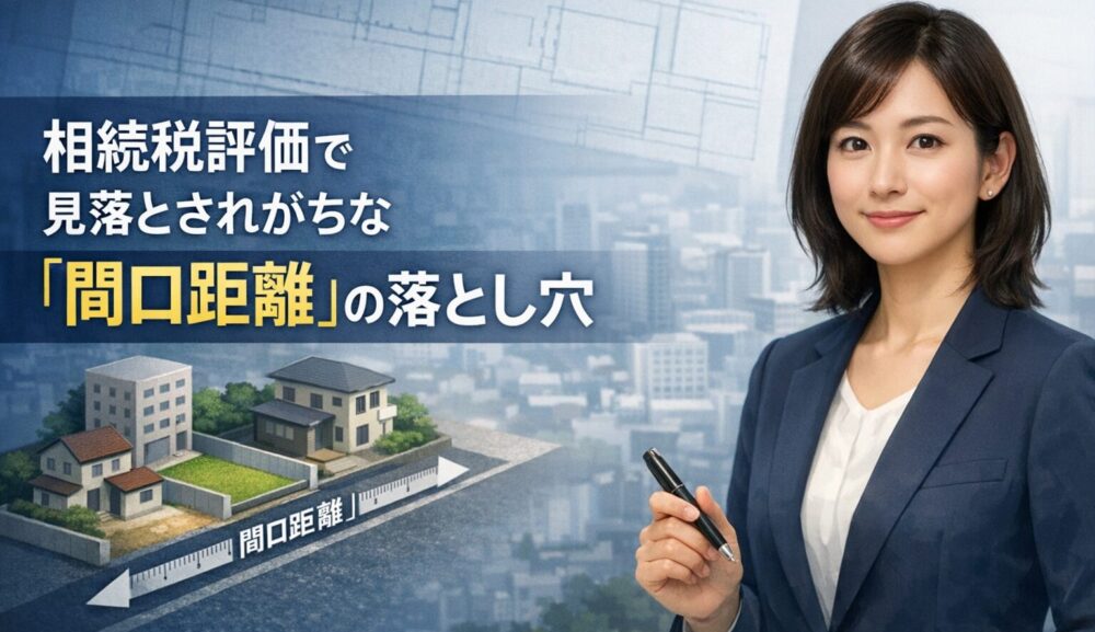 相続税評価で見落とされがちな「間口距離」の落とし穴── 隅切・不整形地をめぐる裁決事例から実務判断を整理する ──